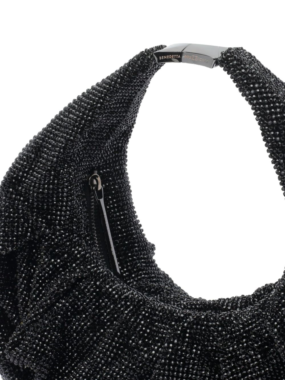 Borsa con cristalli yennefer  in nero Benedetta bruzziches - donna 