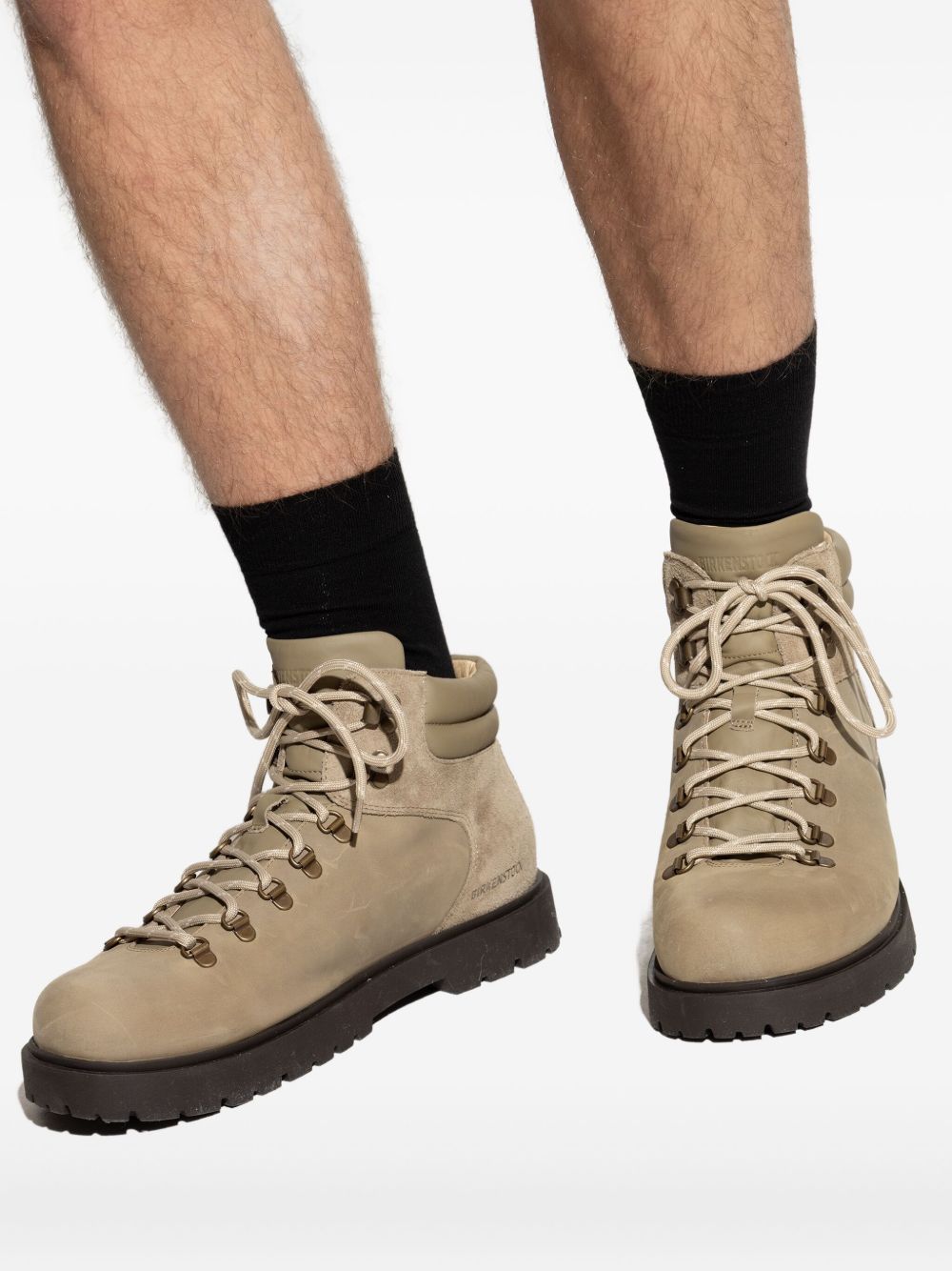 Stivali stringati in marrone Birkenstock - uomo 