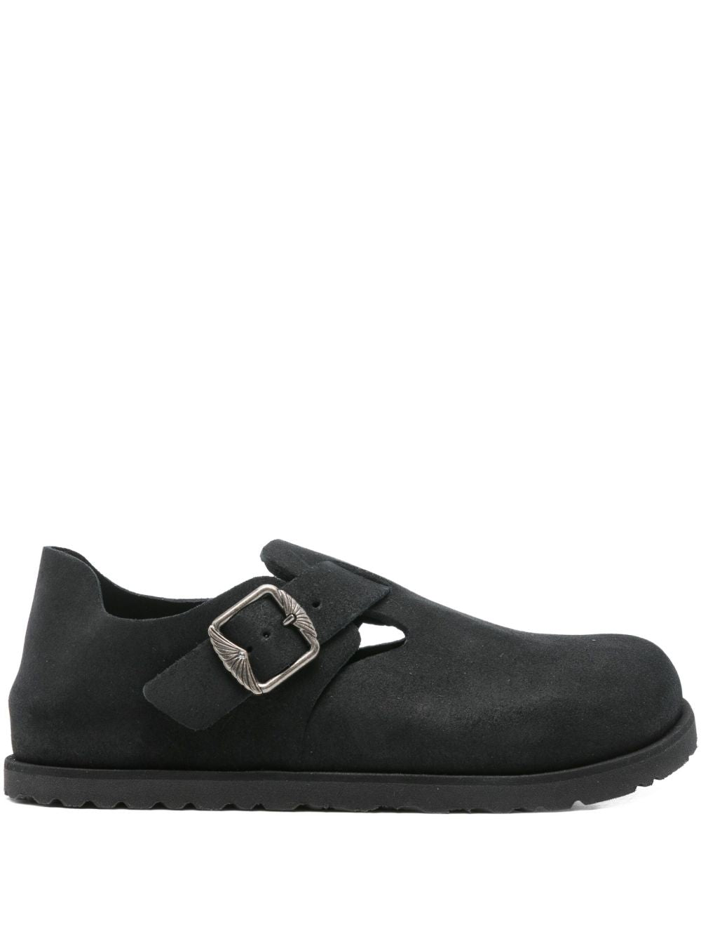 Sneakers con cinturino con fibbia in nero 
