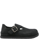 Sneakers con cinturino con fibbia in nero 