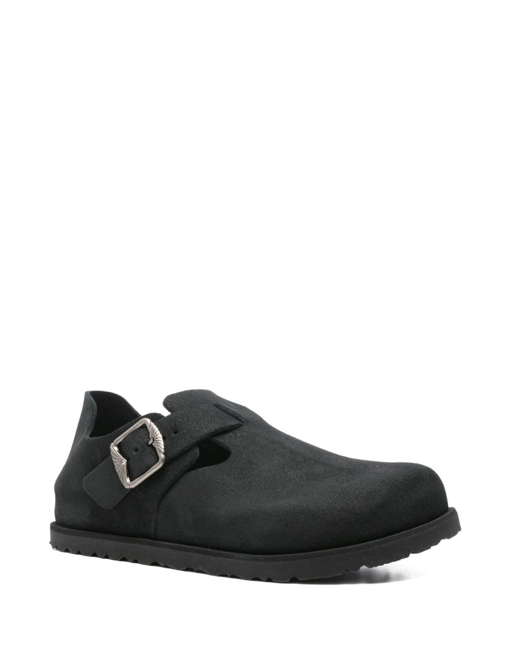 Sneakers con cinturino con fibbia in nero 