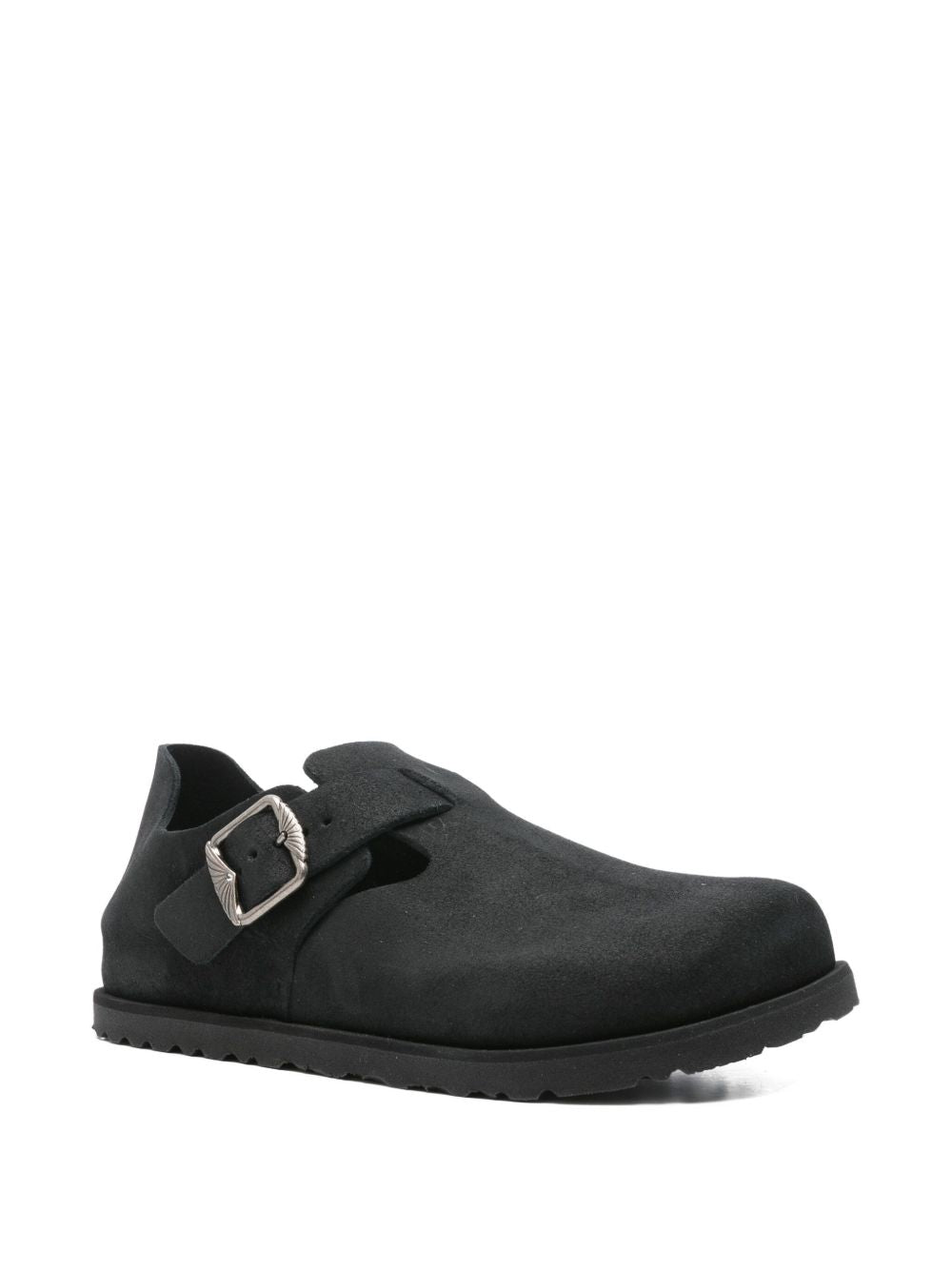 Sneakers con cinturino con fibbia in nero 