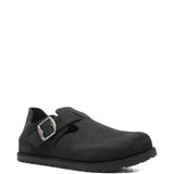 Sneakers con cinturino con fibbia in nero 