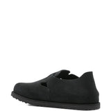 Sneakers con cinturino con fibbia in nero 