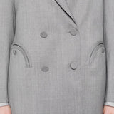 Blazer doppiopetto in grigio Blazé milano - donna 