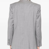 Blazer doppiopetto in grigio Blazé milano - donna 