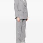 Blazer doppiopetto in grigio Blazé milano - donna 