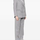 Blazer doppiopetto in grigio Blazé milano - donna 