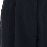 Pantaloni dritti con tasche a pieghe in blu Blazé milano - donna 