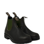 Stivali con linguetta in marrone oliva Blundstone - unisex 