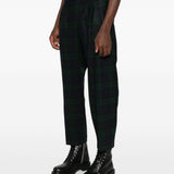 Pantaloni con pieghe frontali in blu e verde Briglia 1949 - uomo 