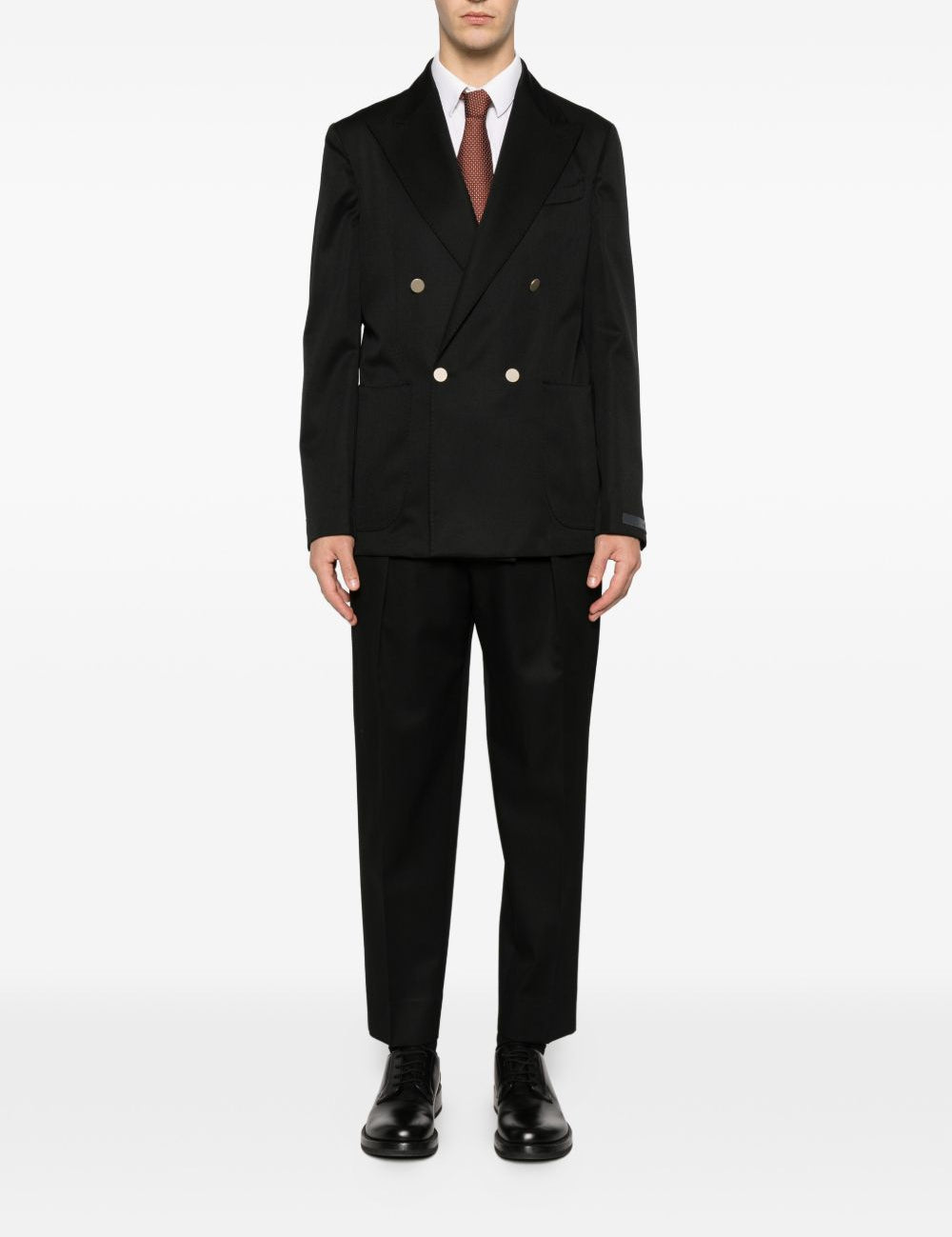 Abiti doppiopetto in lana bolgheri in nero Briglia 1949 - uomo 