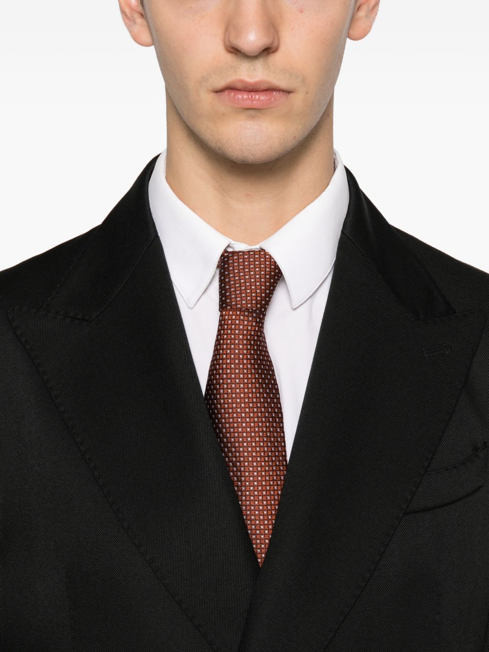 Abiti doppiopetto in lana bolgheri in nero Briglia 1949 - uomo 