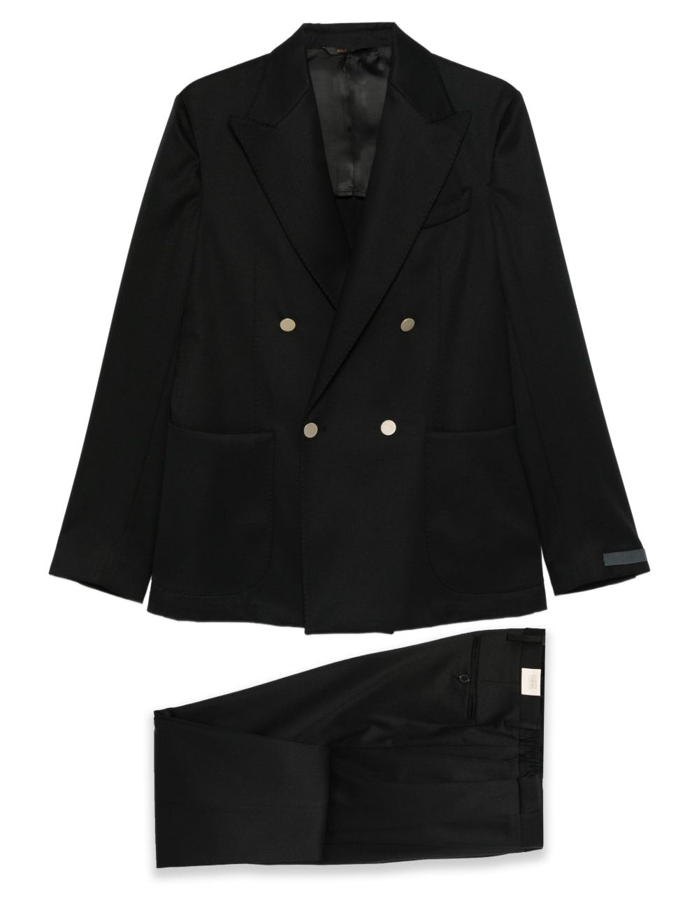 Abiti doppiopetto in lana bolgheri in nero Briglia 1949 - uomo 