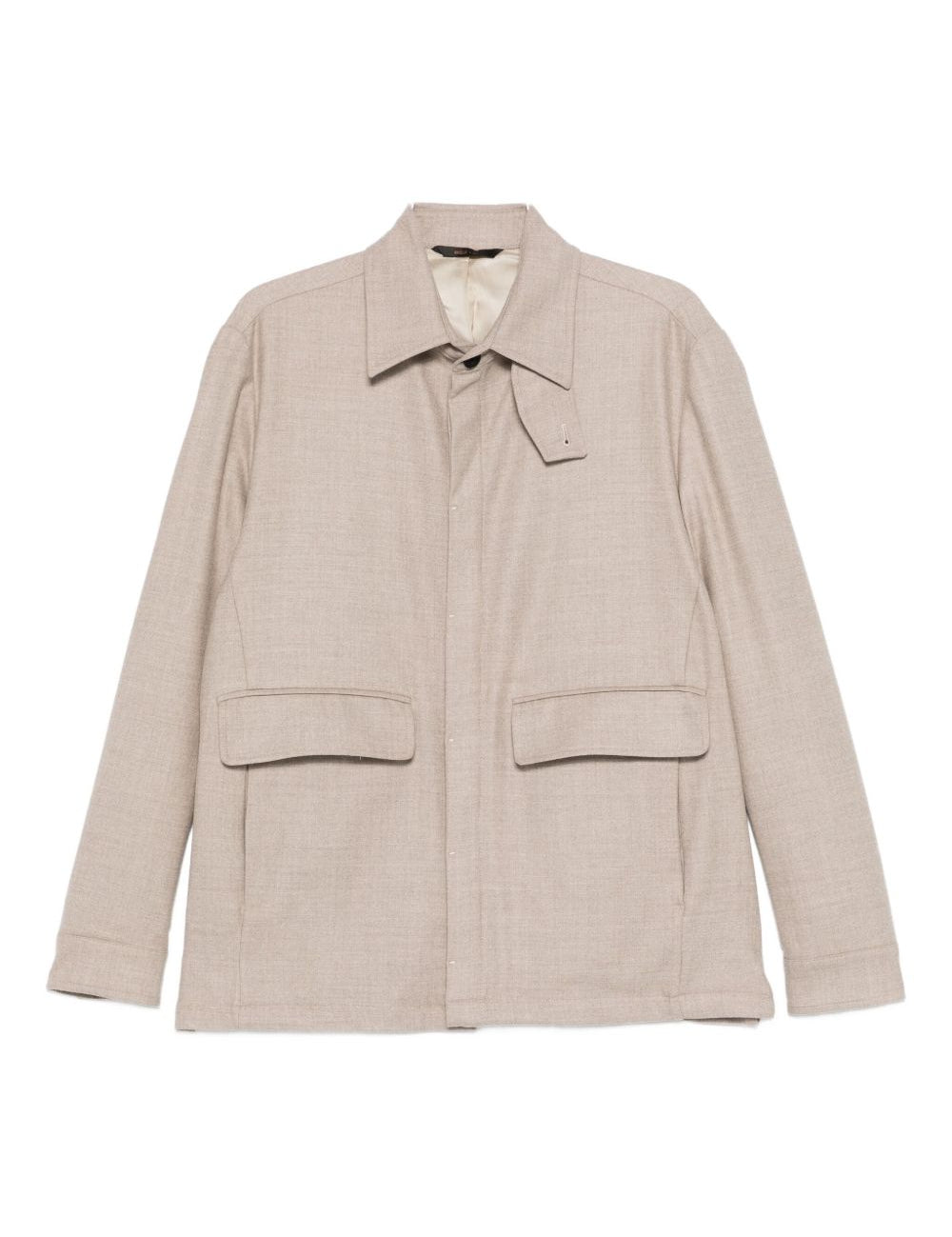 Giacca camicia twill in beige Briglia 1949 - uomo 