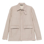Giacca camicia twill in beige Briglia 1949 - uomo 
