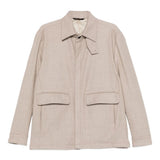 Giacca camicia twill in beige Briglia 1949 - uomo 