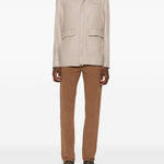 Giacca camicia twill in beige Briglia 1949 - uomo 