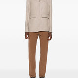 Giacca camicia twill in beige Briglia 1949 - uomo 
