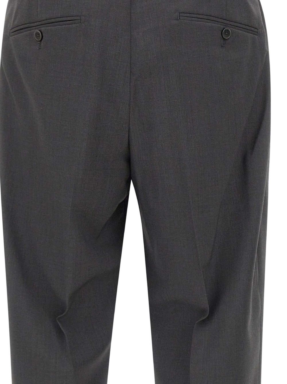 Pantaloni sartoriali in lana con pieghe doppie in grigio Briglia 1949 - uomo 