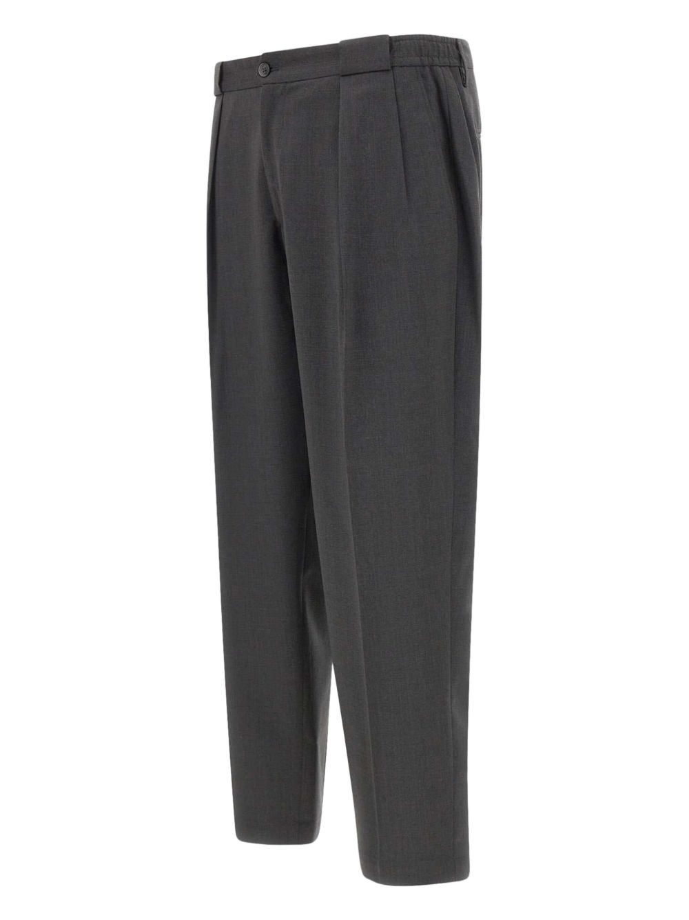 Pantaloni sartoriali in lana con pieghe doppie in grigio Briglia 1949 - uomo 