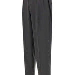 Pantaloni sartoriali in lana con pieghe doppie in grigio Briglia 1949 - uomo 