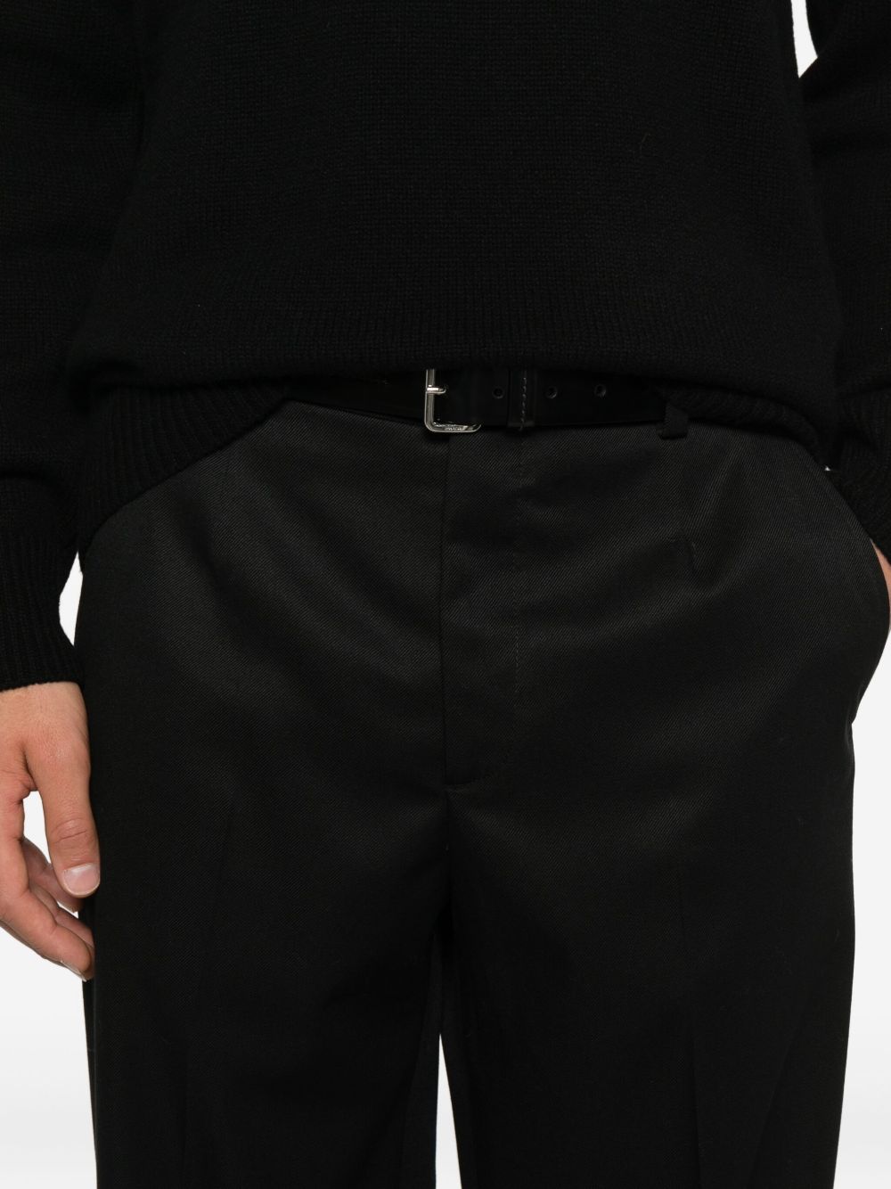 Pantaloni in lana in nero Briglia 1949 - uomo 
