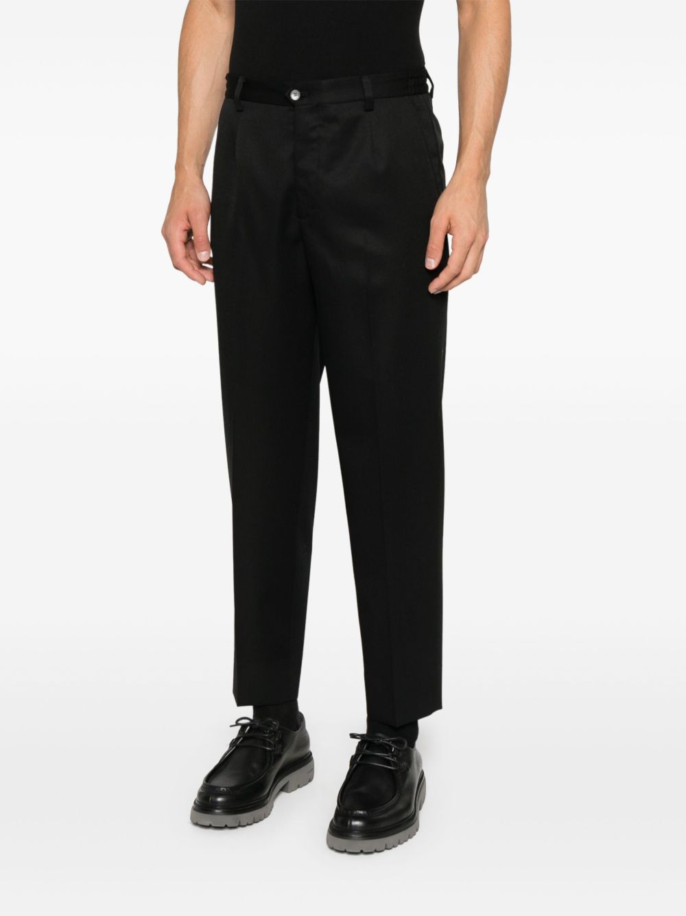 Pantaloni in lana in nero Briglia 1949 - uomo 