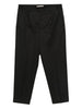 Men's Briglia 1949 Black Wool Trousers