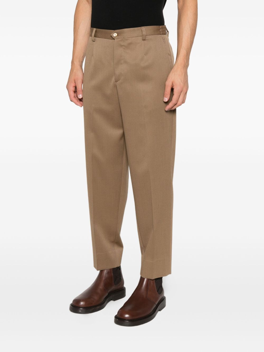 Pantaloni in lana in marrone Briglia 1949 - uomo 