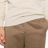 Pantaloni in lana in marrone Briglia 1949 - uomo 