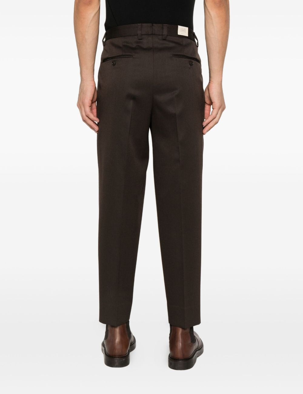 Pantaloni in lana in marrone Briglia 1949 - uomo 