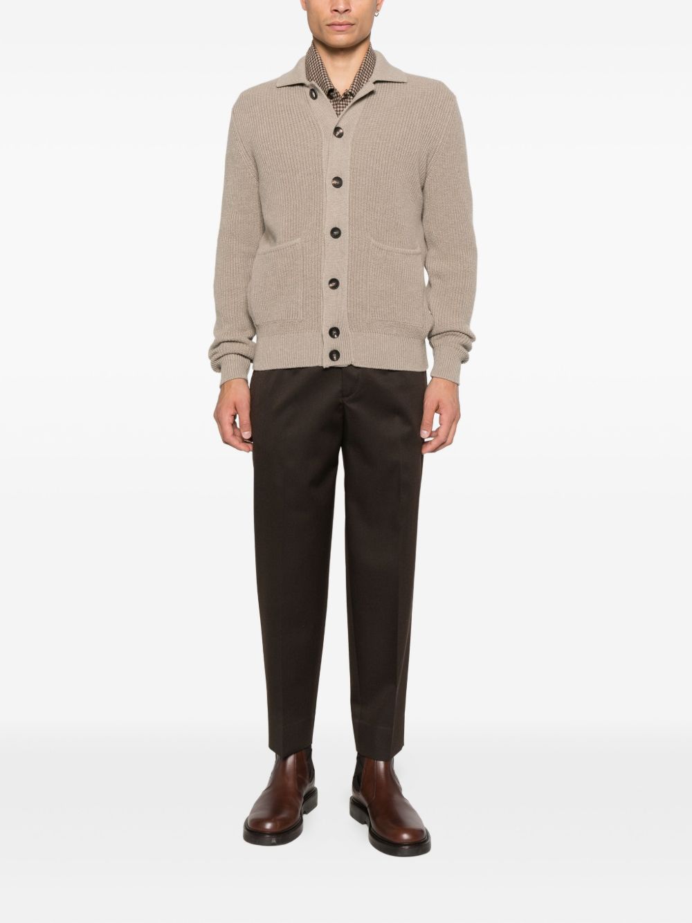 Pantaloni in lana in marrone Briglia 1949 - uomo 