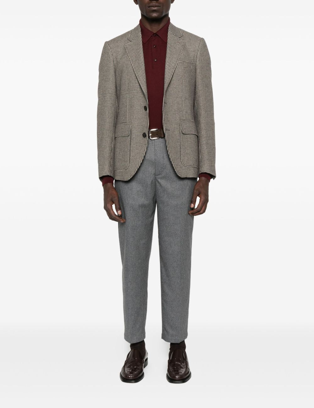 Pantaloni plissé in grigio Briglia 1949 - uomo 