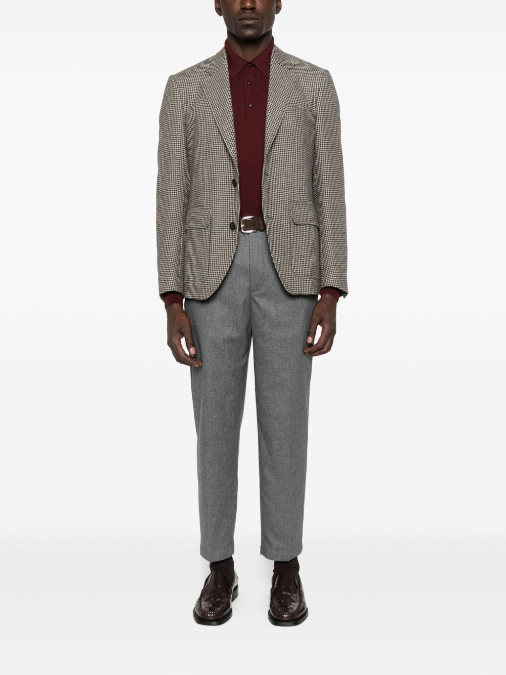 Pantaloni plissé in grigio Briglia 1949 - uomo 