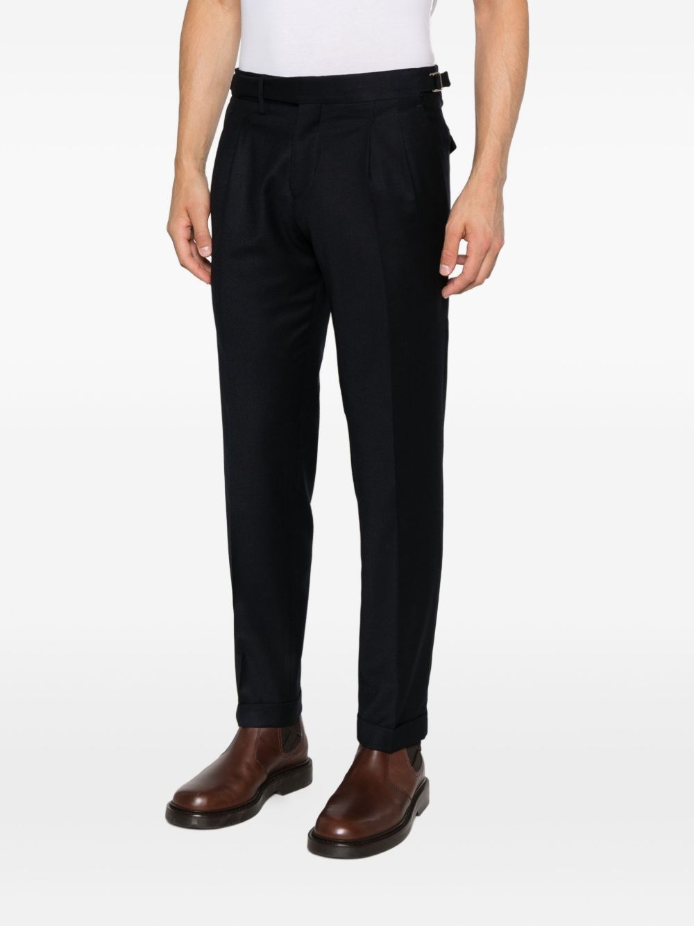 Pantaloni Chino con pieghe in blu Briglia 1949 - uomo 