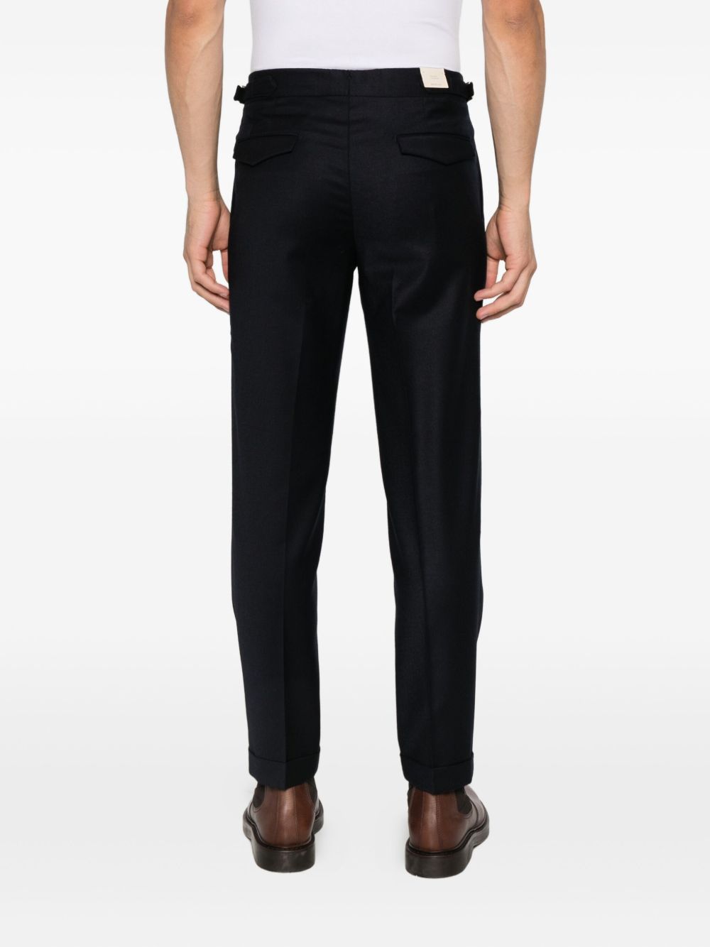 Pantaloni Chino con pieghe in blu Briglia 1949 - uomo 