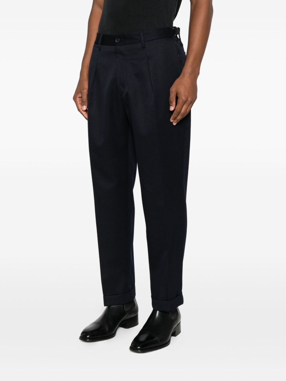 Pantaloni con pieghe in blu Briglia 1949 - uomo 