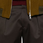 Pantaloni con pieghe in marrone Briglia 1949 - uomo 