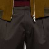 Pantaloni con pieghe in marrone Briglia 1949 - uomo 