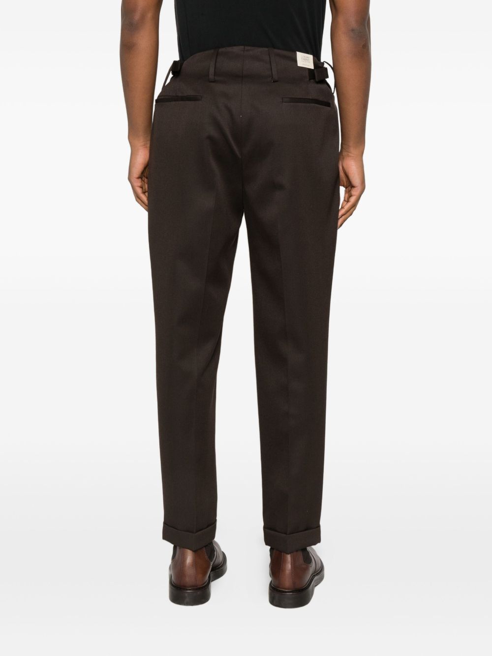 Pantaloni con pieghe in marrone Briglia 1949 - uomo 