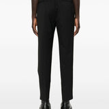 Pantaloni con coulisse e pieghe in nero Briglia 1949 - uomo 