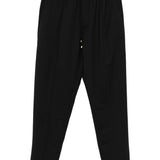 Pantaloni con coulisse e pieghe in nero Briglia 1949 - uomo 