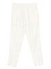 Men's Briglia 1949 white drawstring trousers