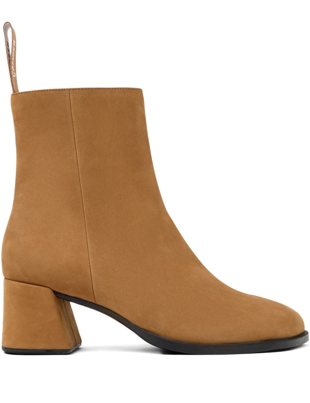 Stivaletti Kora con tacco largo in beige Camper - donna 