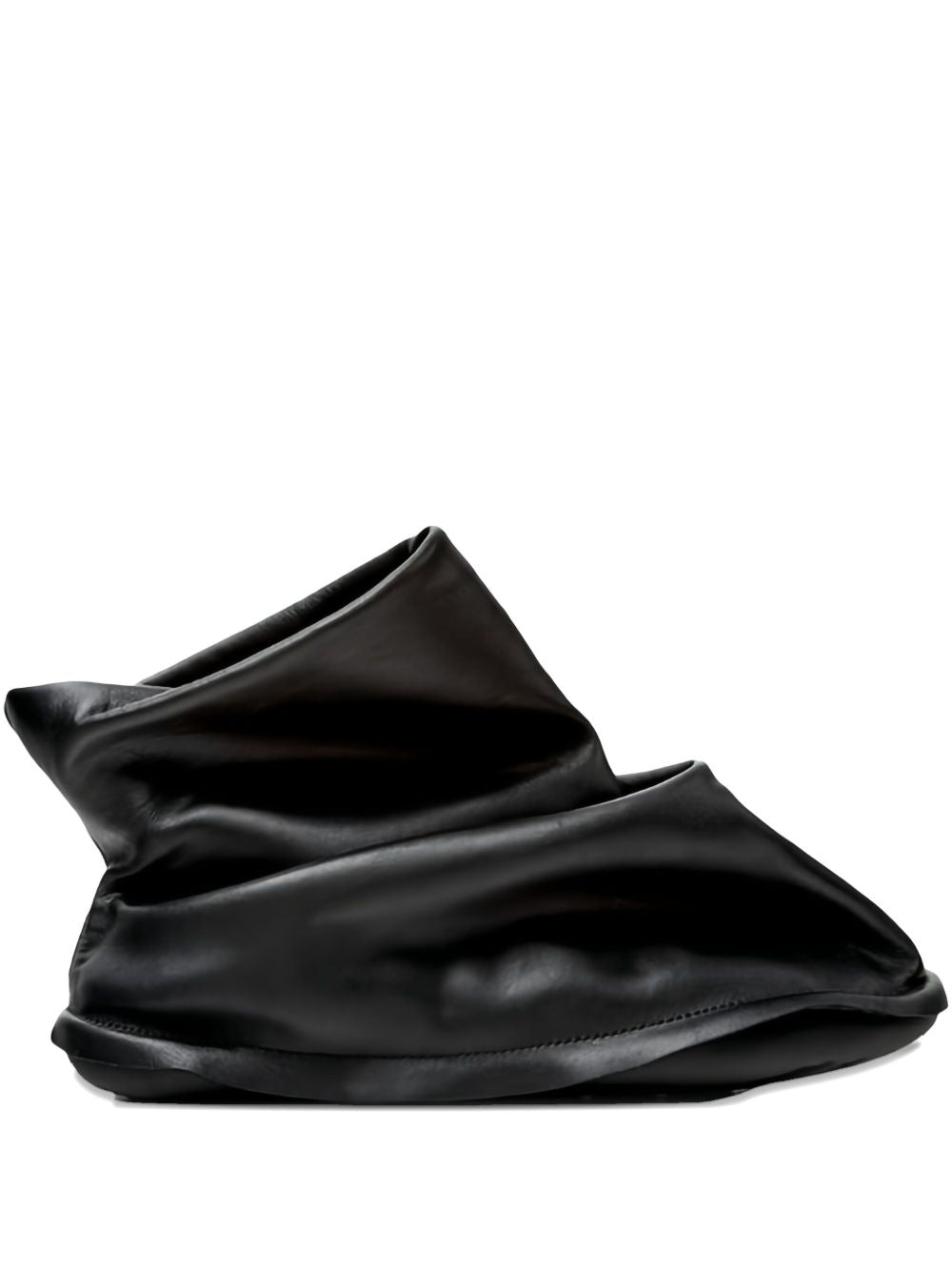 Stivaletti Peu flou in pelle in nero Camper x ISSEY MIYAKE - uomo <BR/> 