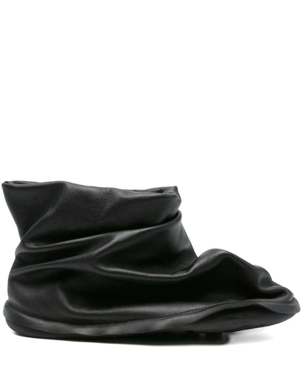 Stivaletti Peu flou in pelle in nero Camper x ISSEY MIYAKE - donna 