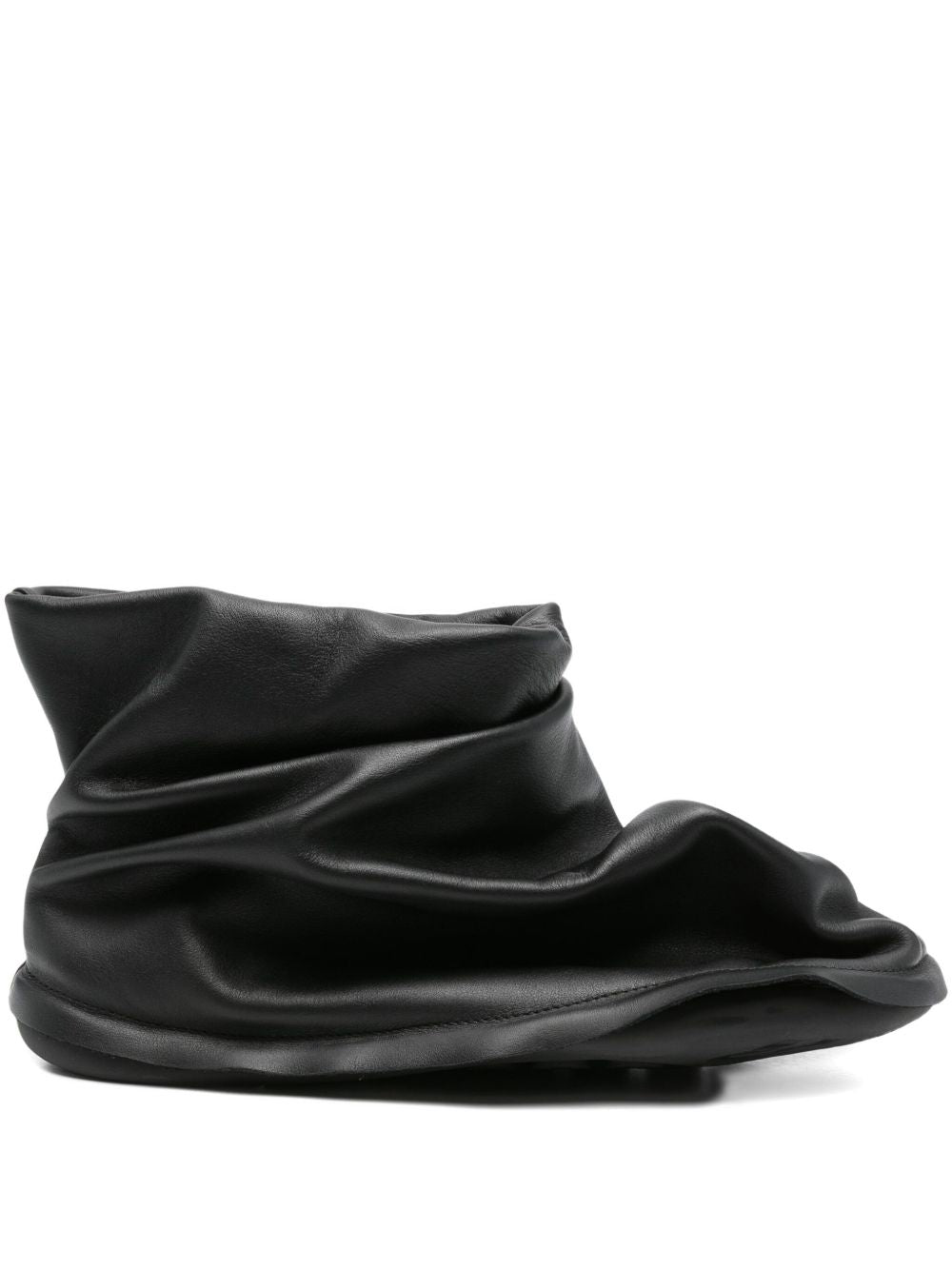 Stivaletti Peu flou in pelle in nero Camper x ISSEY MIYAKE - donna 