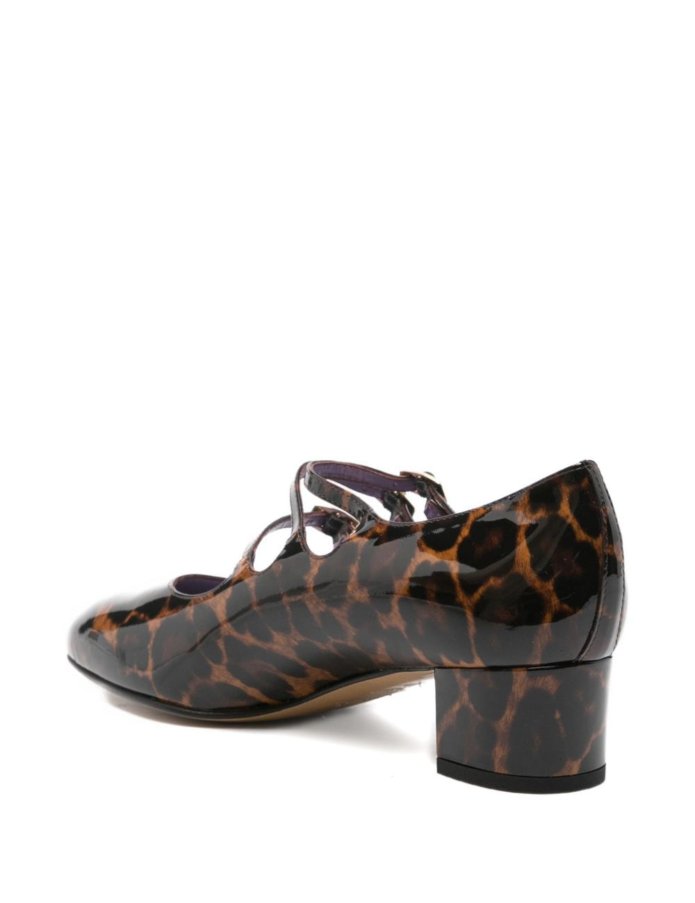 Pumps Kina leopardate 40mm in marrone Carel paris - donna 