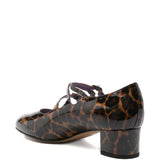 Pumps Kina leopardate 40mm in marrone Carel paris - donna 